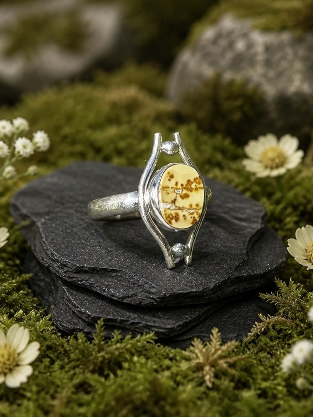 Maligano Jasper Ring - Picture 5 of 15